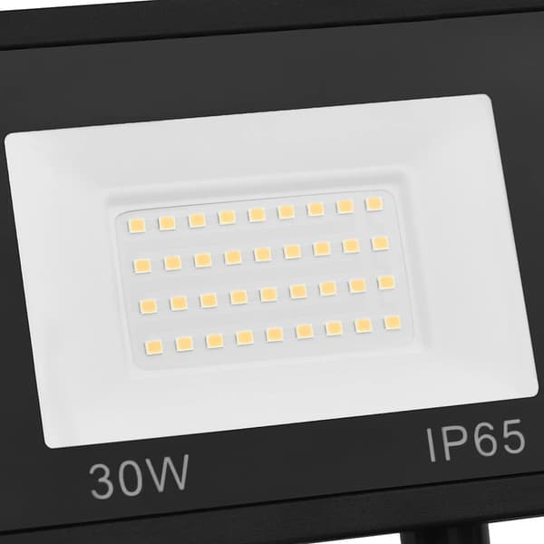 Strålkastare med sensor 30 W LED kallvit