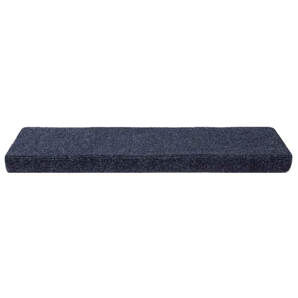 Trappmattor självhäftande 20 st 65x21x4 cm antracit rektangulär kant
