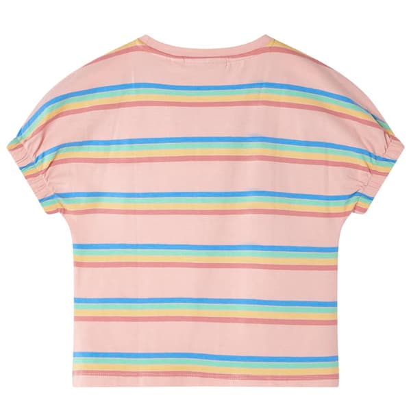 T-shirt för barn persika 128
