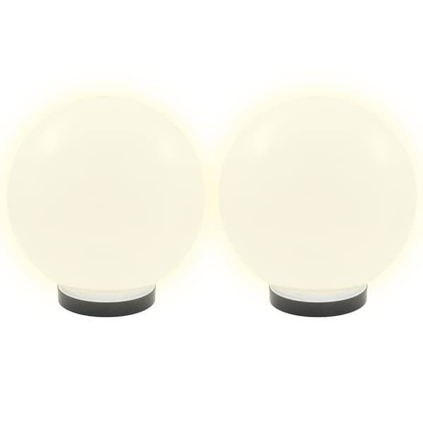 Globlampor 4 st LED sfäriska 25 cm PMMA