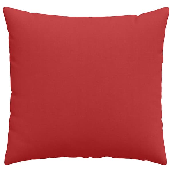 Sofakuddar 2 pcs Röd 50 x 50 cm tyg