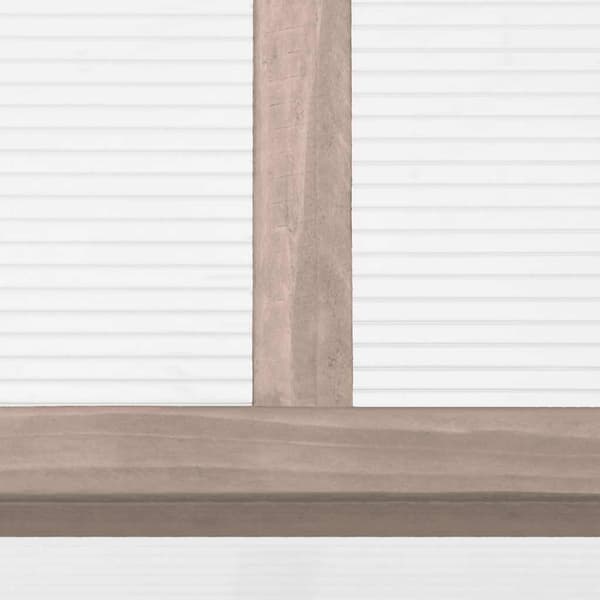 Växthus grå 110x56x39 cm granträ