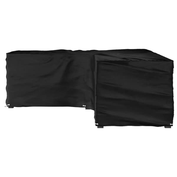 Överdrag för utemöbler 18 ölj. 220x285x80cm L-format