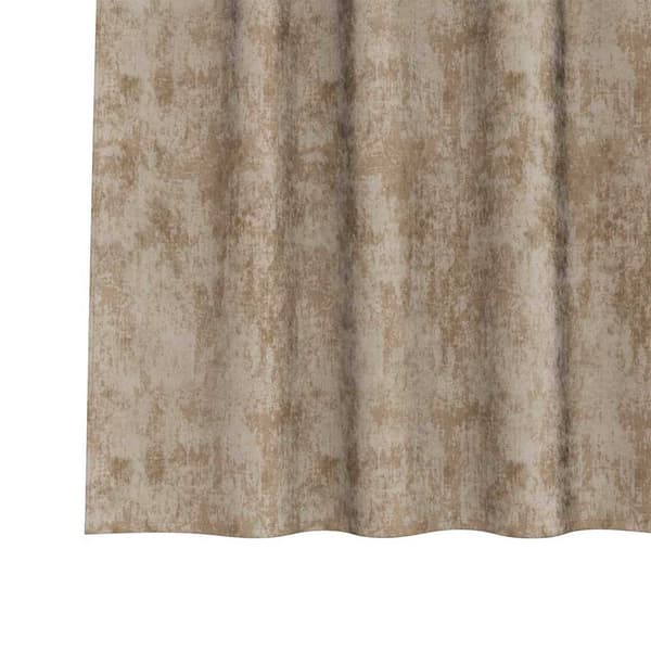 Sammetsgardiner 2 pcs champagne 260 x 140 cm Sammet