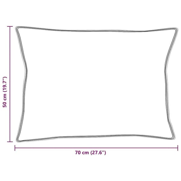 Duntäcke med kudde 2 pcs Vit Mikrofiber