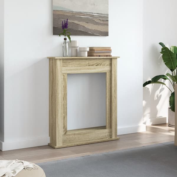 Spiselkrans sonoma-ek 75x20x87,5 cm konstruerat trä