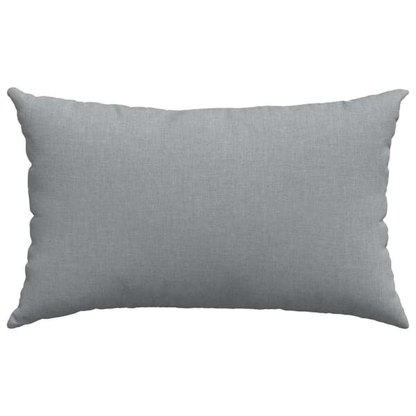 Sofakuddar 2 pcs Ljusgrå 50 x 30 cm tyg
