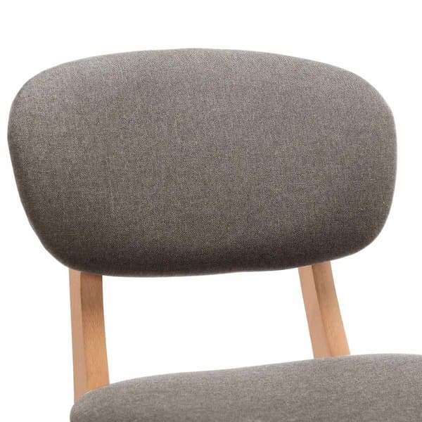 Barstolar 2 st taupe tyg