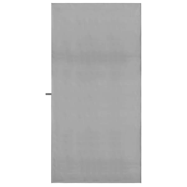 Sporthanddukar 2 pcs Mörkgrå 90 x 180 cm Polyester och polyamid
