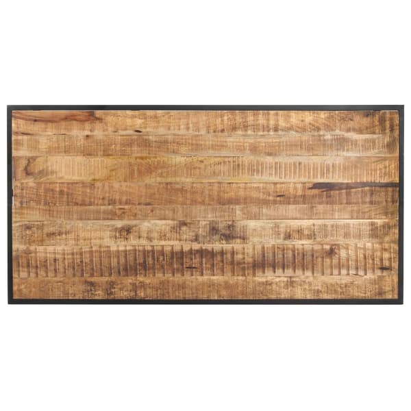 Matbord 140 cm grovt mangoträ