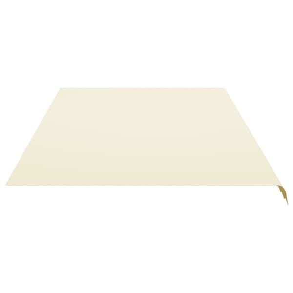 Ersättningstyg för markis gräddvit 6x3,5 m polyester