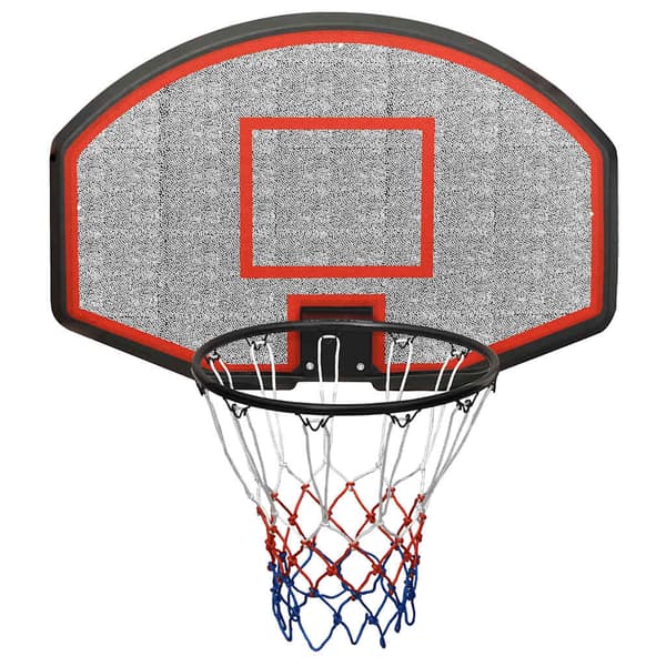 Basketkorg svart 90x60x2 cm polyeten