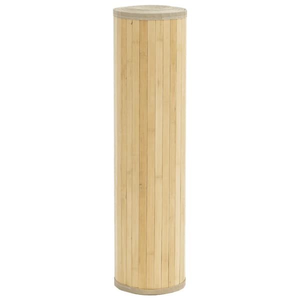 Matta rektangulär ljus naturlig 80x200 cm bambu