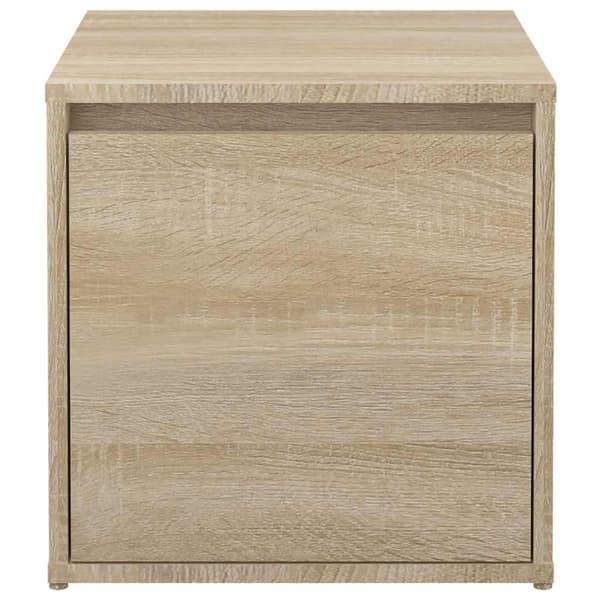 Låda sonoma-ek 40,5x40x40 cm konstruerat trä