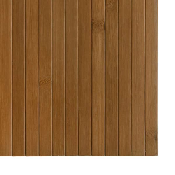 Rumsavdelare brun bredd 800 cm höjd 165 cm bambu