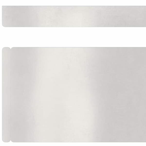 Kant för gräsmatta 4 pcs Silver 450 x 0,05 x 10 cm