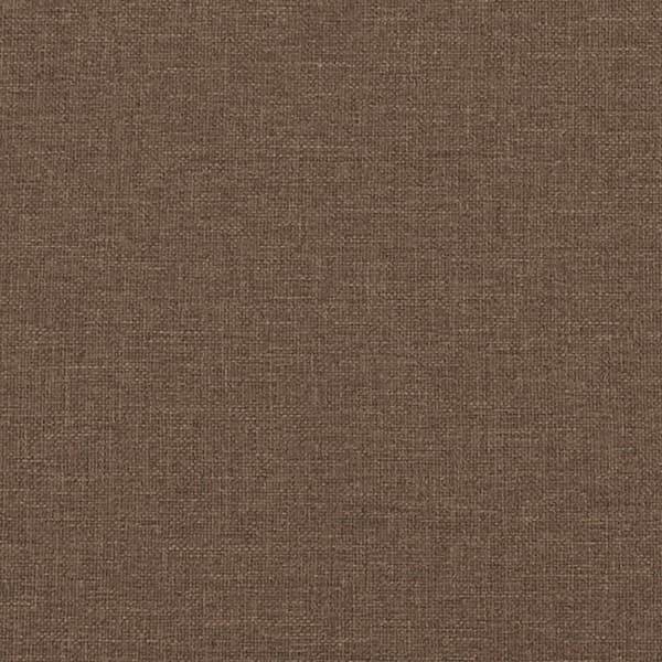 Soffgrupp med dynor 2 delar Brun tyg