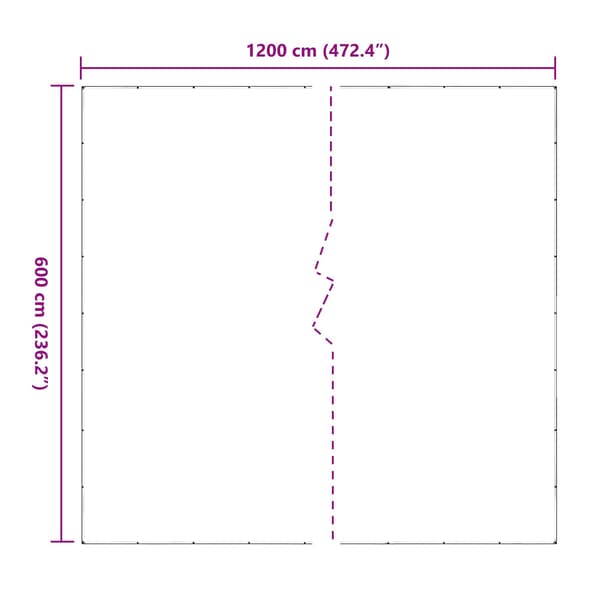 Växtskydd Transparent 6 x 12 m PVC