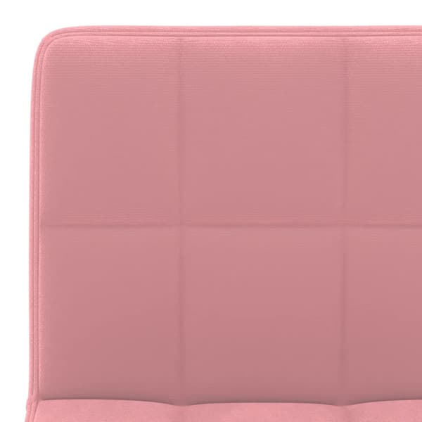 Barstol rosa sammet