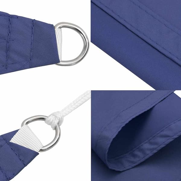 Solskydd segel blå 2x2x2 m 100% polyester Oxford