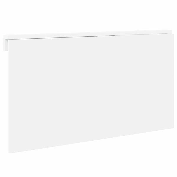 Väggbord vit högglans 100x60x56 cm konstruerat trä