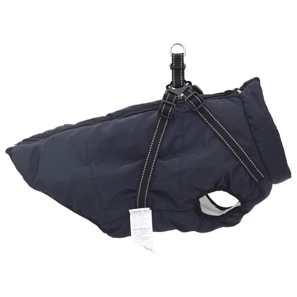 Hund Kappa Mörkblå L48 Fleece och Polyester