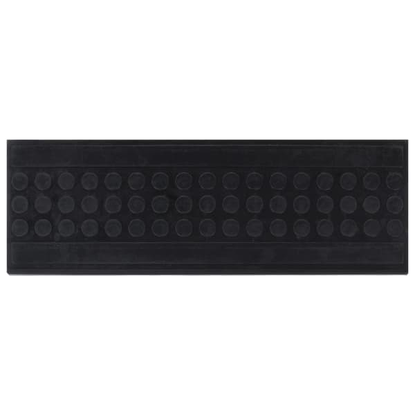 Trappstegsmattor 5 st 25x75 cm gummi