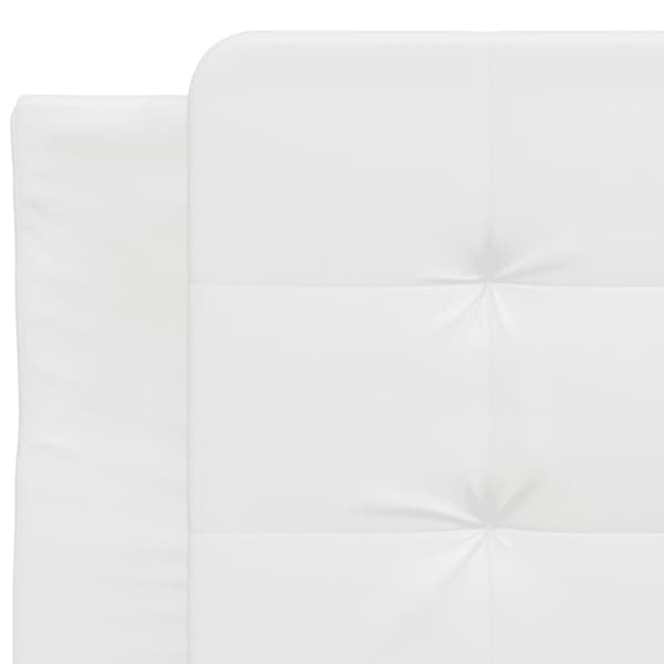 Headboard Cushion "Zadar" White 80 cm Faux Leather