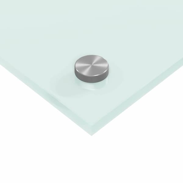 Köksskydd 2 pcs Vit 70 x 40 cm härdat glas