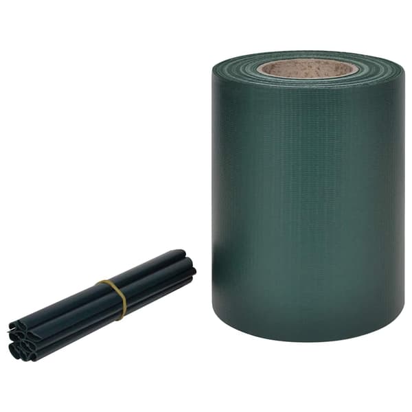 Insynsskyddslist PVC 70x0,19 m Grön