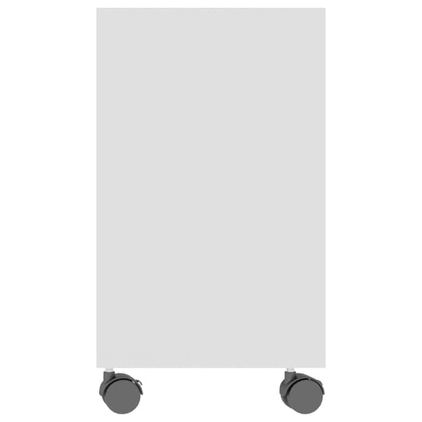 Sidobord vit 70x35x60,5 cm konstruerat trä