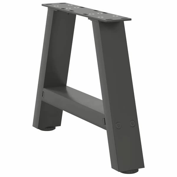 Soffbordsben A-formade 2 st antracit 30x(30-31) cm stål