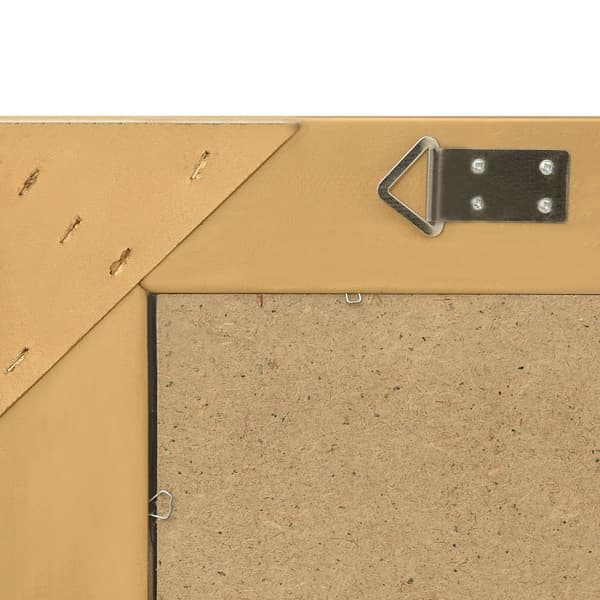 Väggspegel barockstil 50x50 cm guld