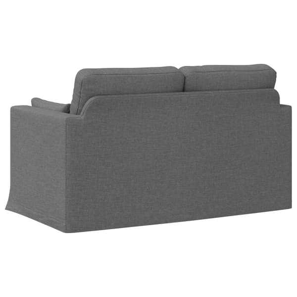 Soffa Mörkgrå 139 x 78 x 80 cm tyg