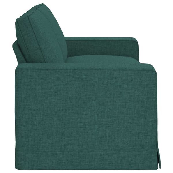 Soffa Mörkgrön 182 x 80 x 82 cm tyg
