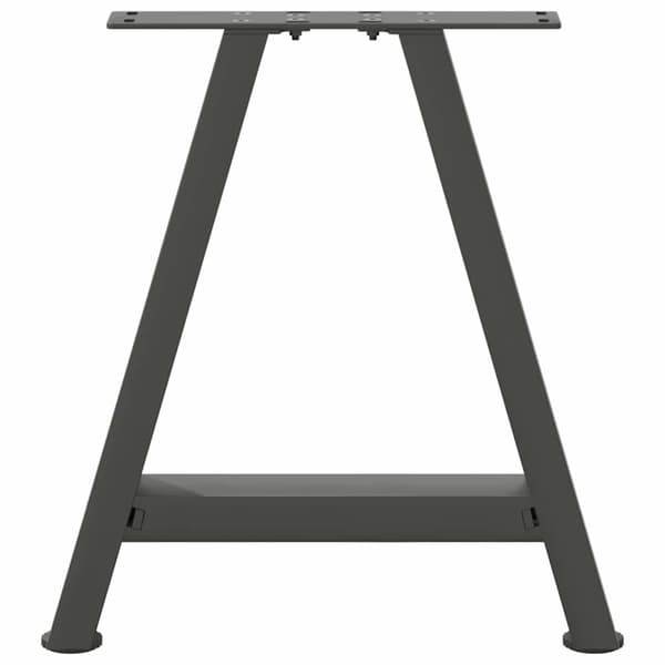 Soffbordsben A-formade 2 st antracit 38x(42-43) cm stål