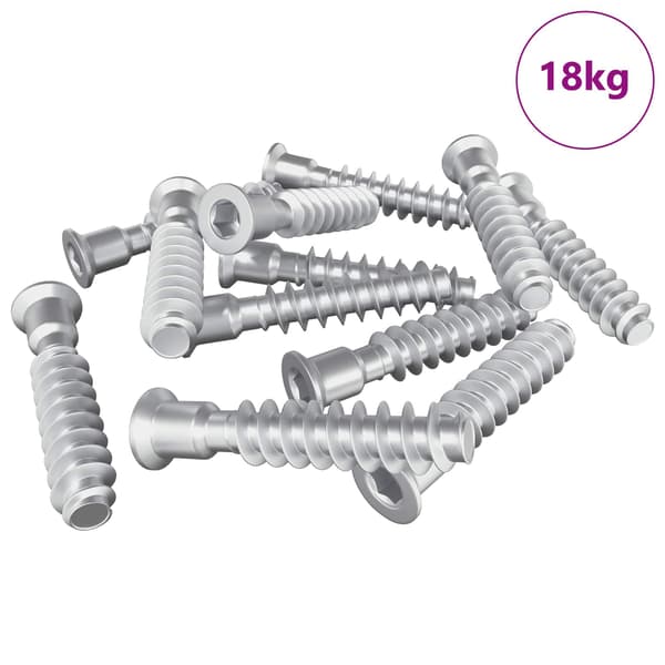 Huvudkapskruv 2900 pcs Silver Stål