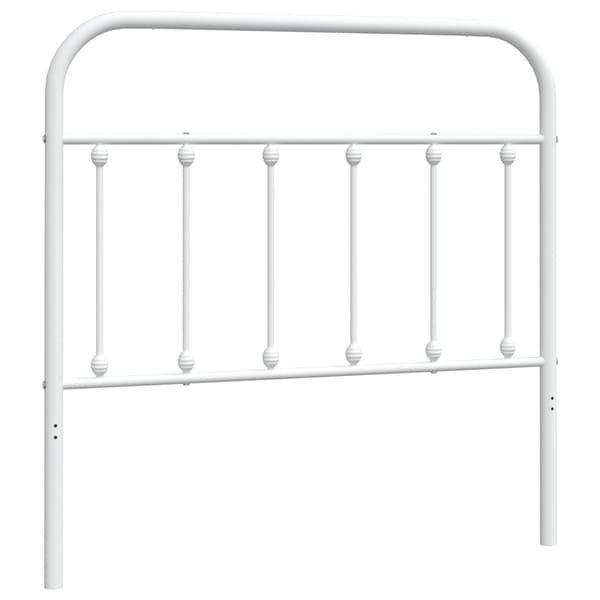 Ersättningsgavel metall vit 100 cm