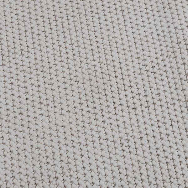 Områdesmattor Rund LUGO Kräm Ø 160 CM Polyester