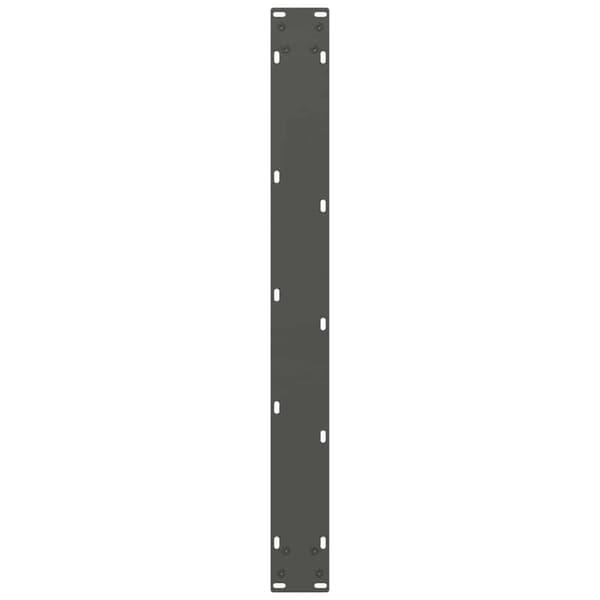 Matbordsben antracit 2 st 80x(72-73) cm stål
