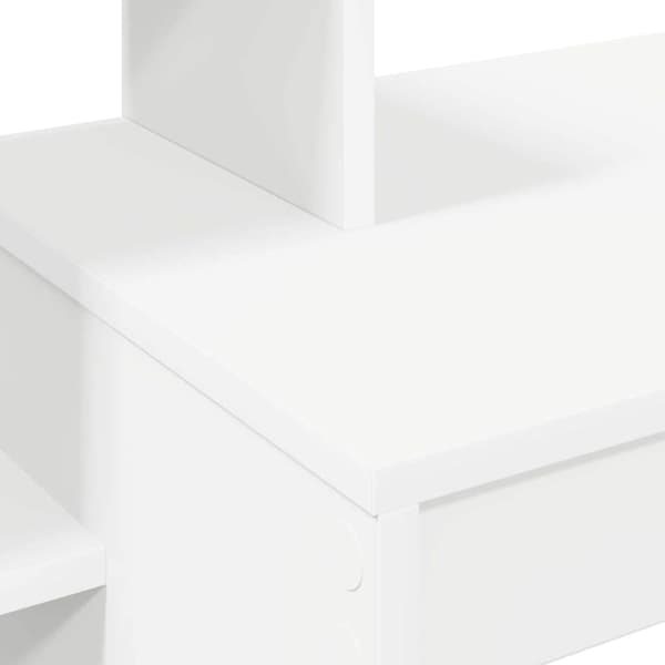 Skrivbord Vit Konstruerat trä 100 x 40 x 90 cm