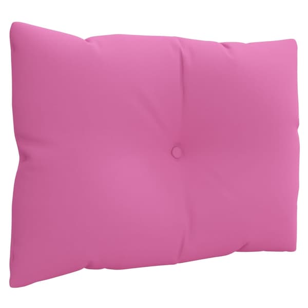 Dynor till pallsoffa 3 st rosa Oxford-tyg