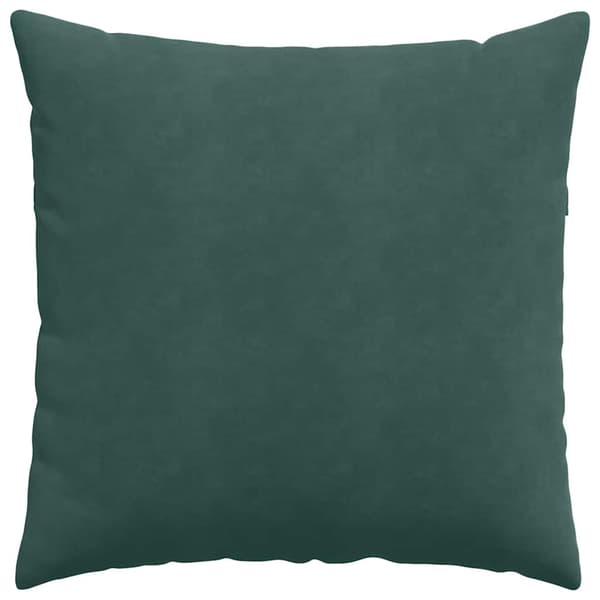 Sofakuddar 2 pcs Mörkgrön 60 x 60 cm Kordread tyg