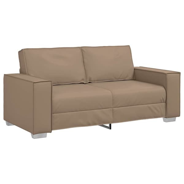 Tvåsitssoffa Cappuccino 180 cm Konstläder