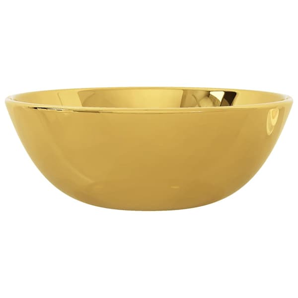 Handfat 28x10 cm keramik guld