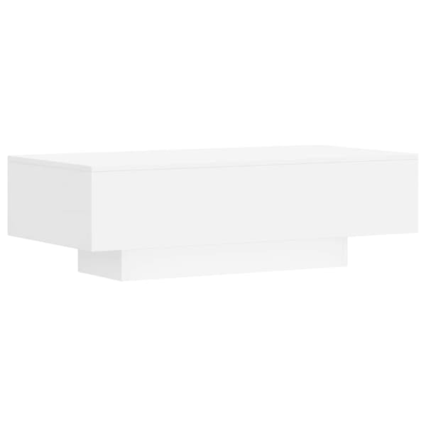 Soffbord vit 100x49,5x31 cm konstruerat trä