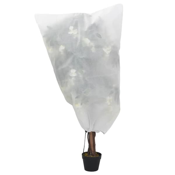 Fiberdukar med dragsko 4 st 70 g/m² 0,8x1 m
