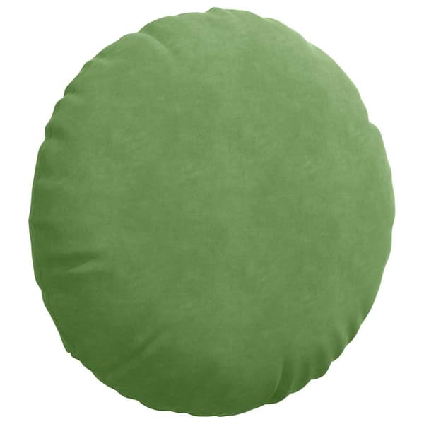 Sittkuddar 2 pcs Ljusgrön Ø60 x 21 cm Sammet