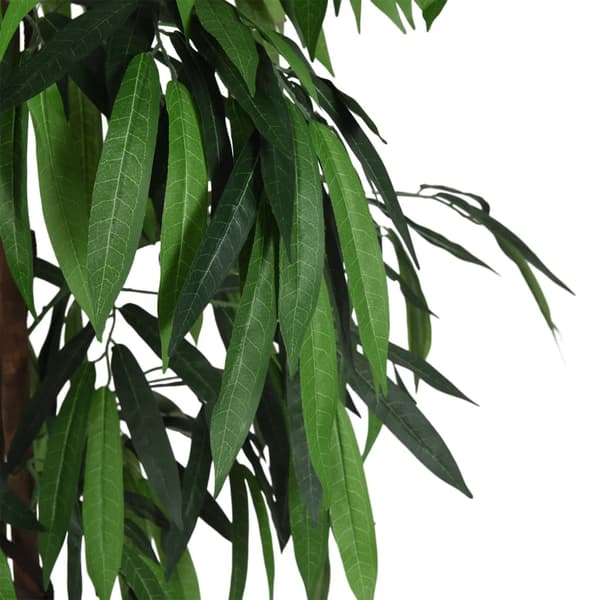 Konstväxt mangoträd 900 blad 180 cm grön