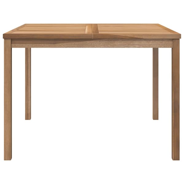 Trädgårdsbord 110x110x77 cm massiv teak